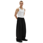 Two Tuck Pants (Black)