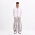 Sidefold Striped Pants (Black & White)