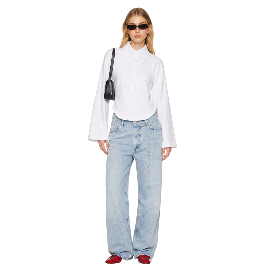 The Refined Polo T-shirt (White)