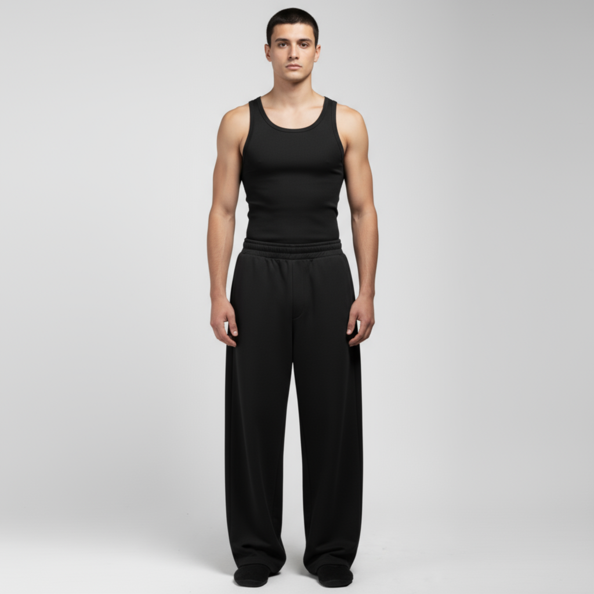 THE TRACKPANTS V1 (BLACK)