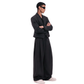 Two Tuck Trousers (Black)