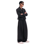 Two Tuck Trousers (Black)