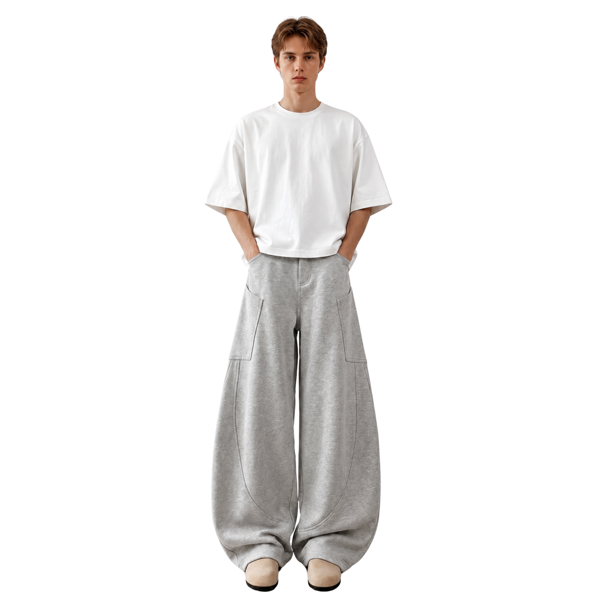 THE SILHOUETTE SWEATPANTS (Grey)
