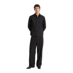 Relaxed Fit Pleated Trousers