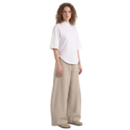 Wide Leg Belted Trousers