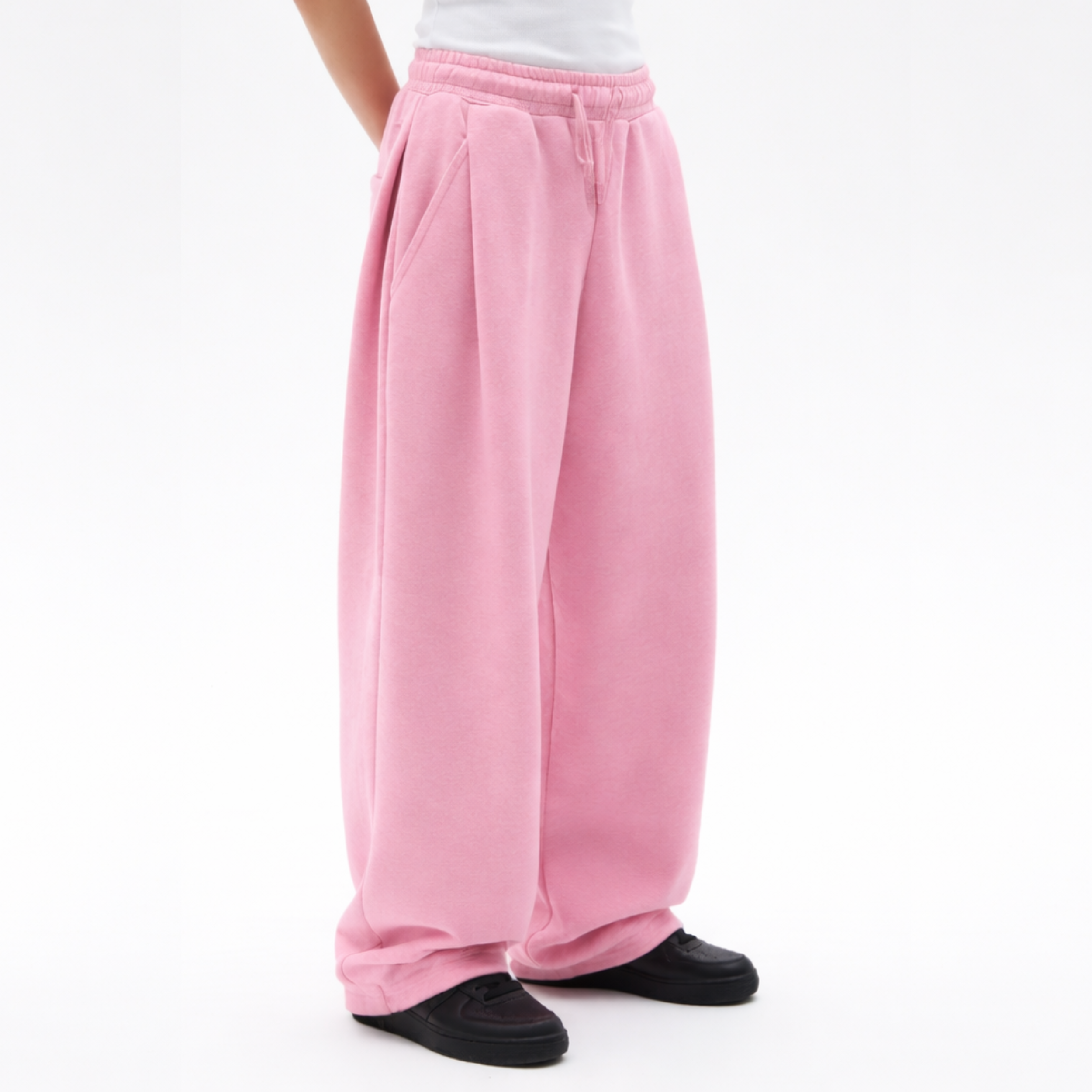 Two Tuck Pants (Pink)