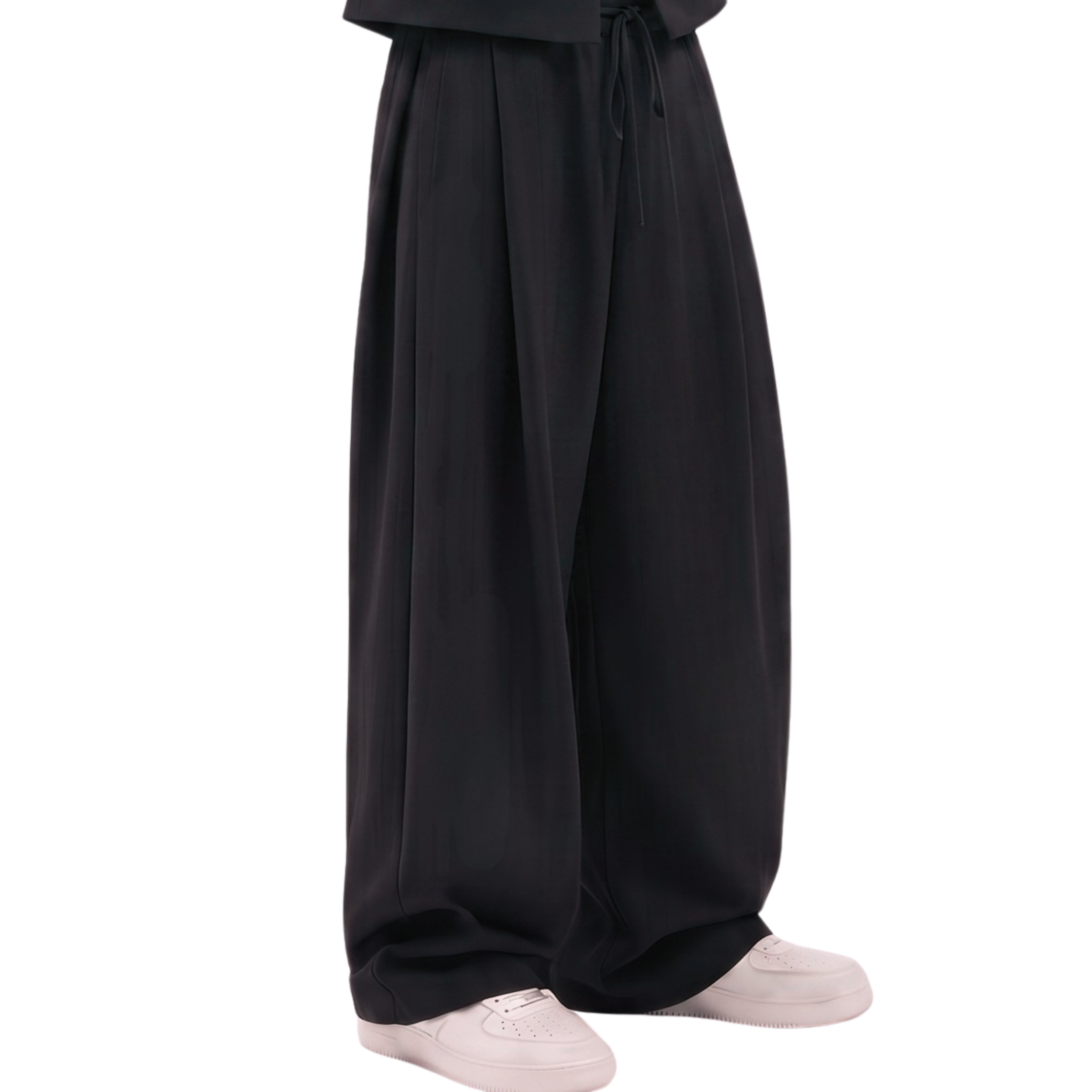 Two Tuck Trousers (Black)