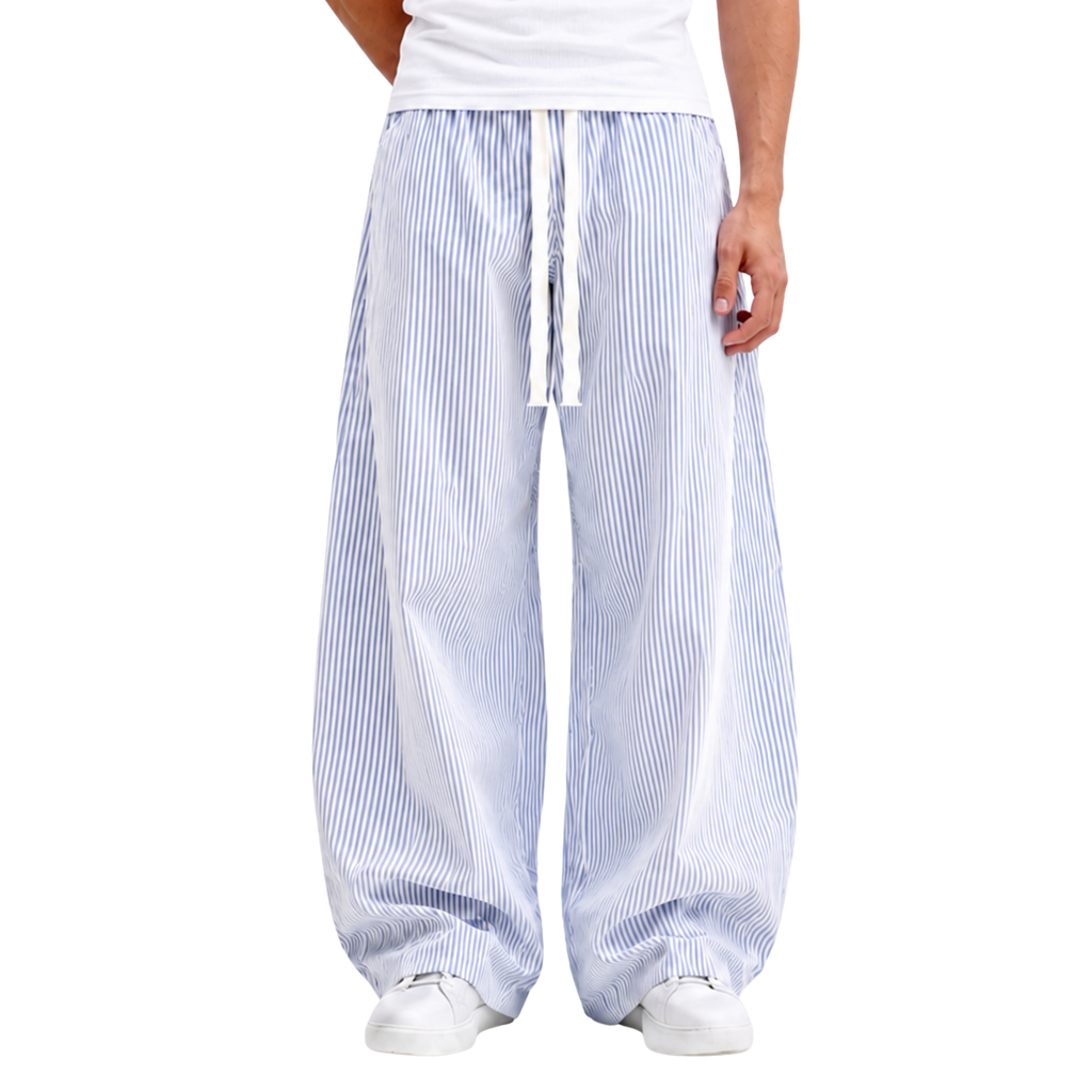 Sidefold Striped Pants