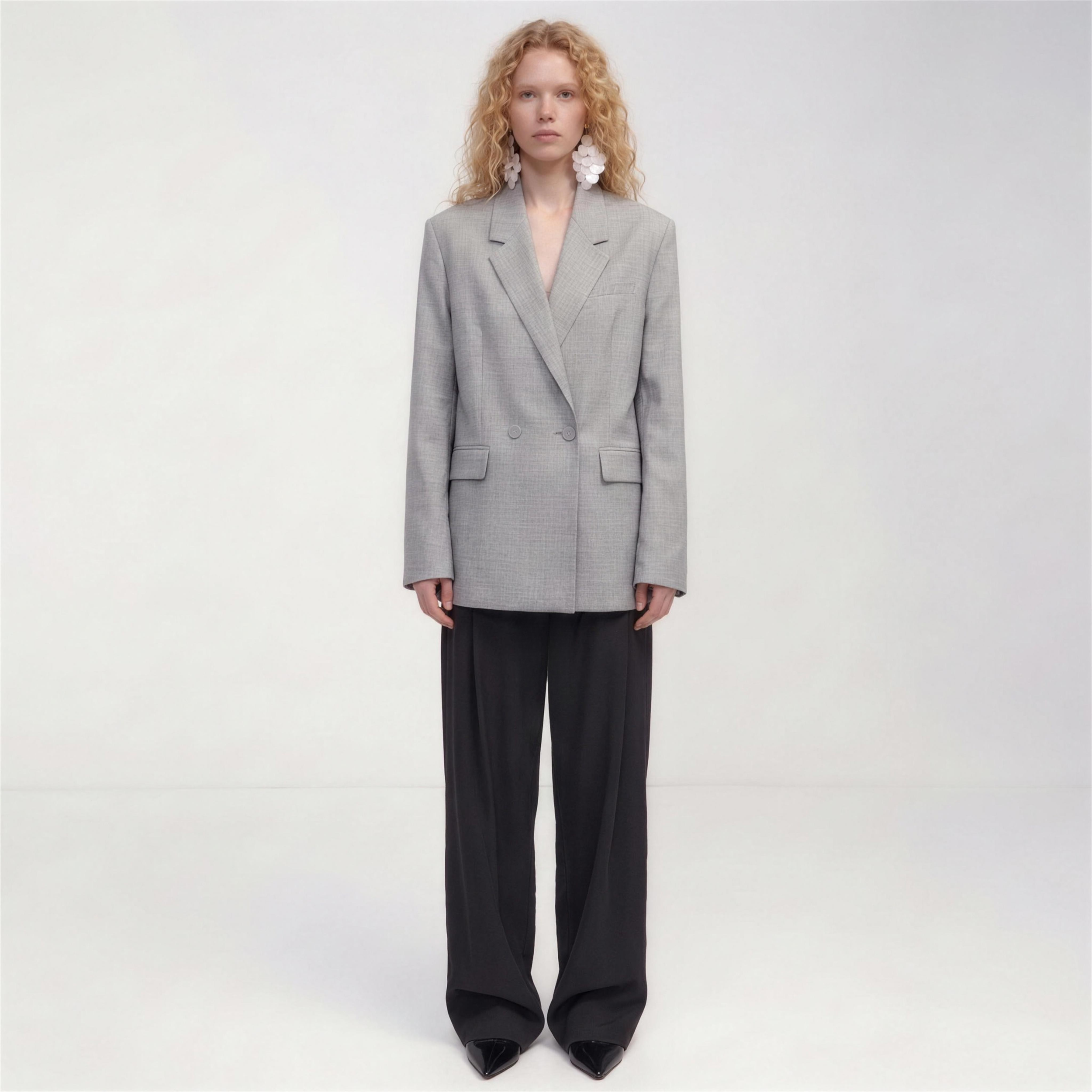 Two Tuck Trousers (Black)