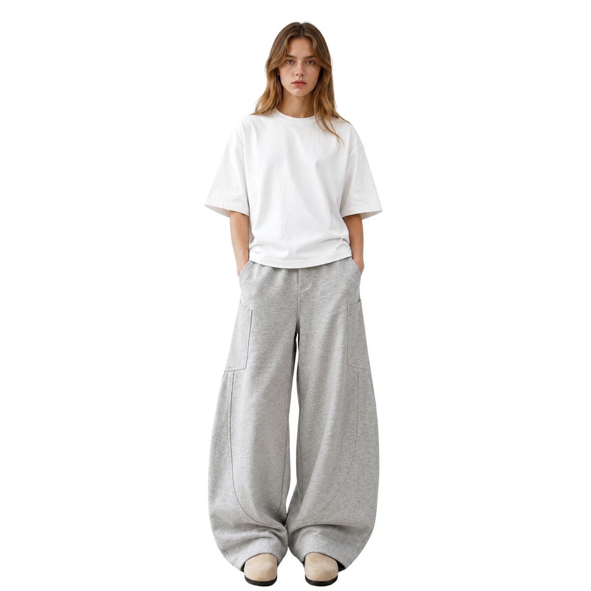 THE SILHOUETTE SWEATPANTS (Grey)