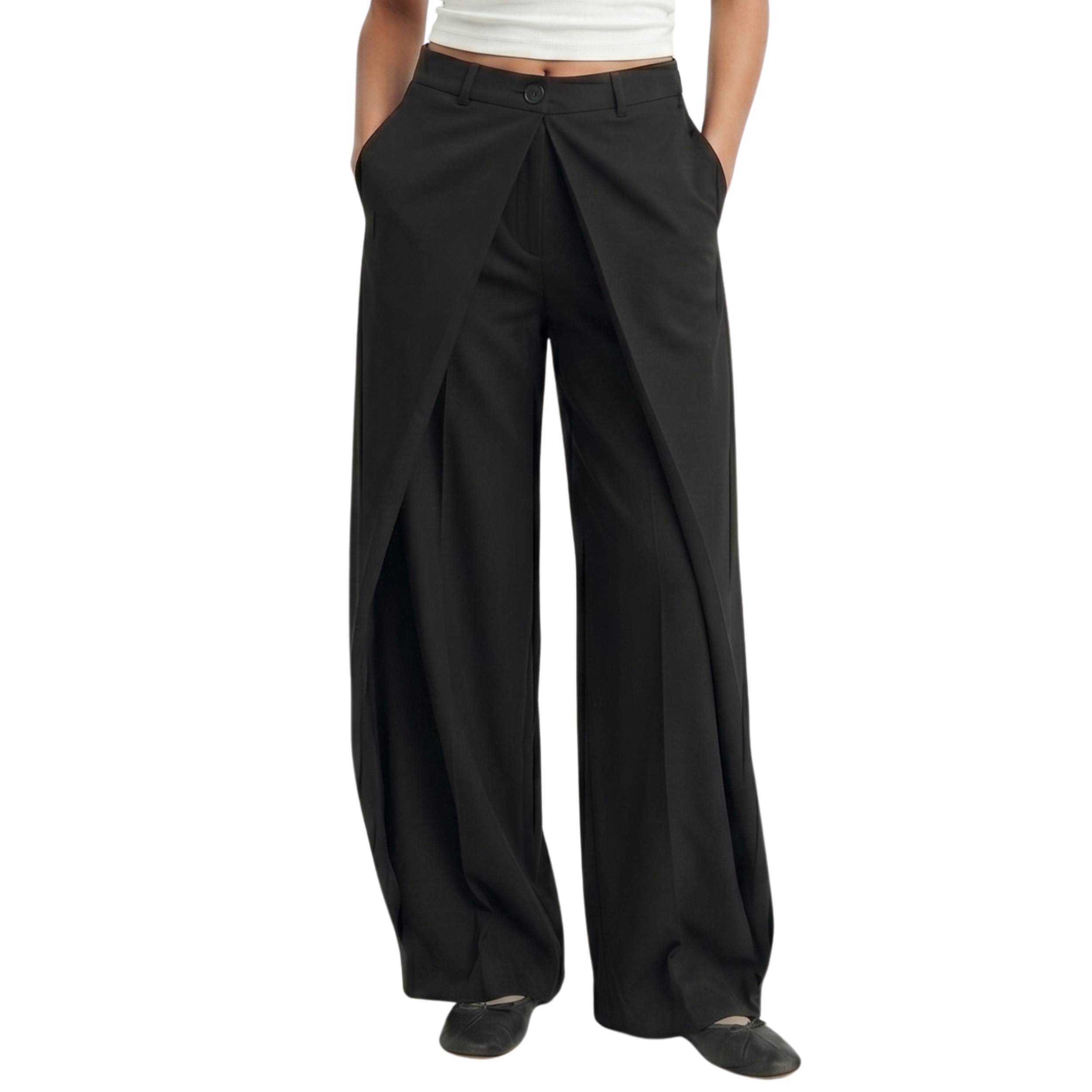 Pleated Flow Trousers