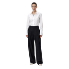Double-Pleat Trousers (Black)