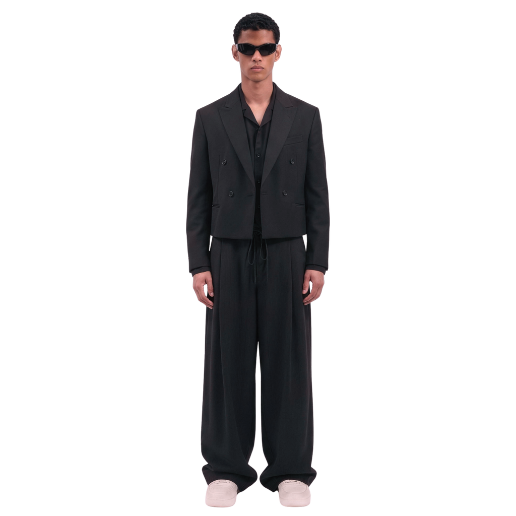 Two Tuck Trousers (Black)