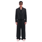 Two Tuck Trousers (Black)