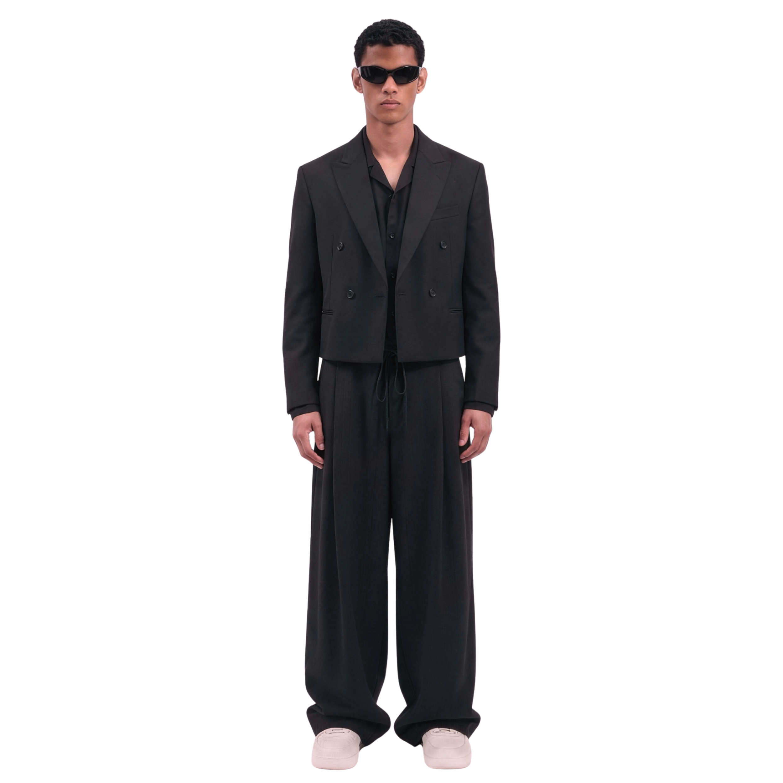 Two Tuck Trousers (Black)