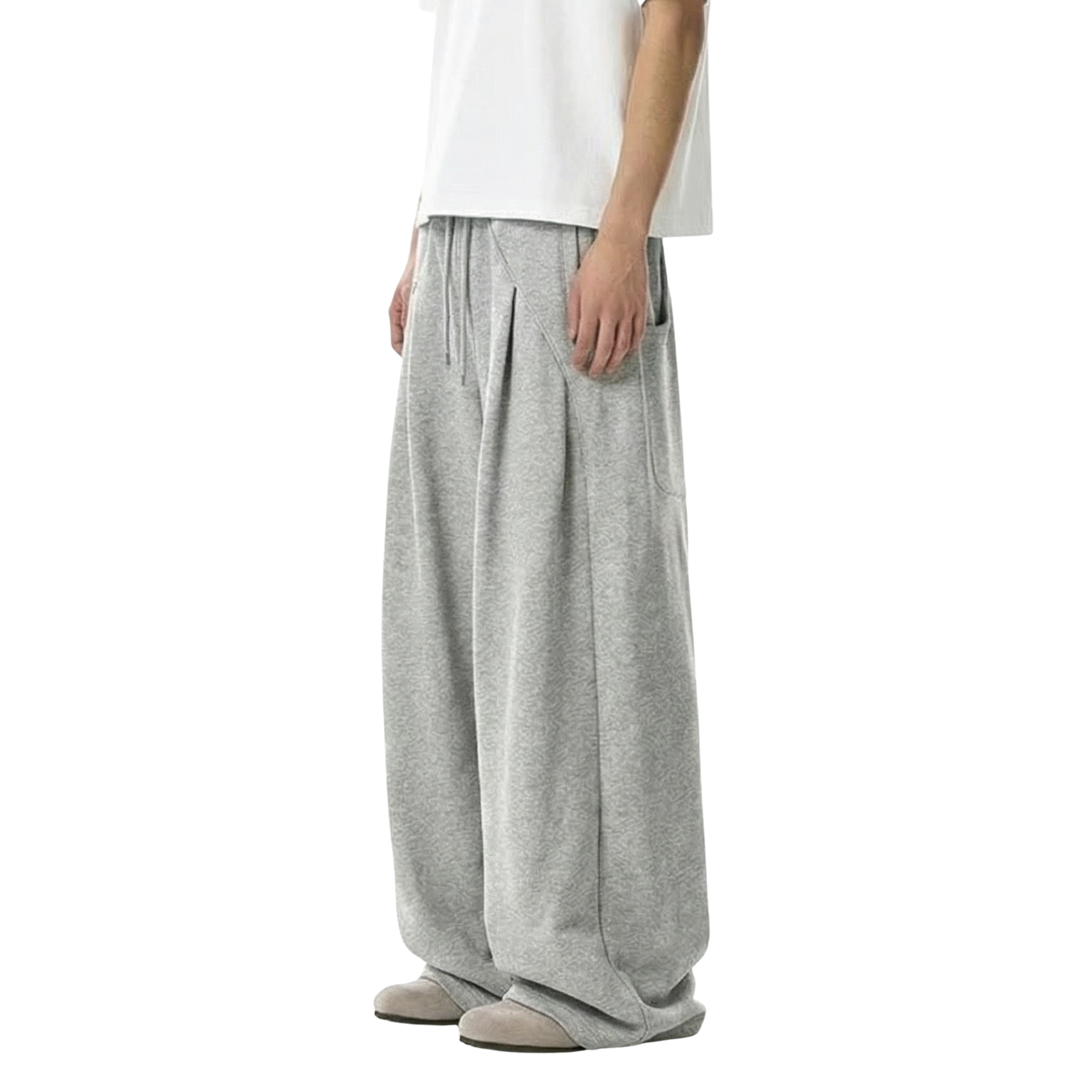 Quad Tuck Pants