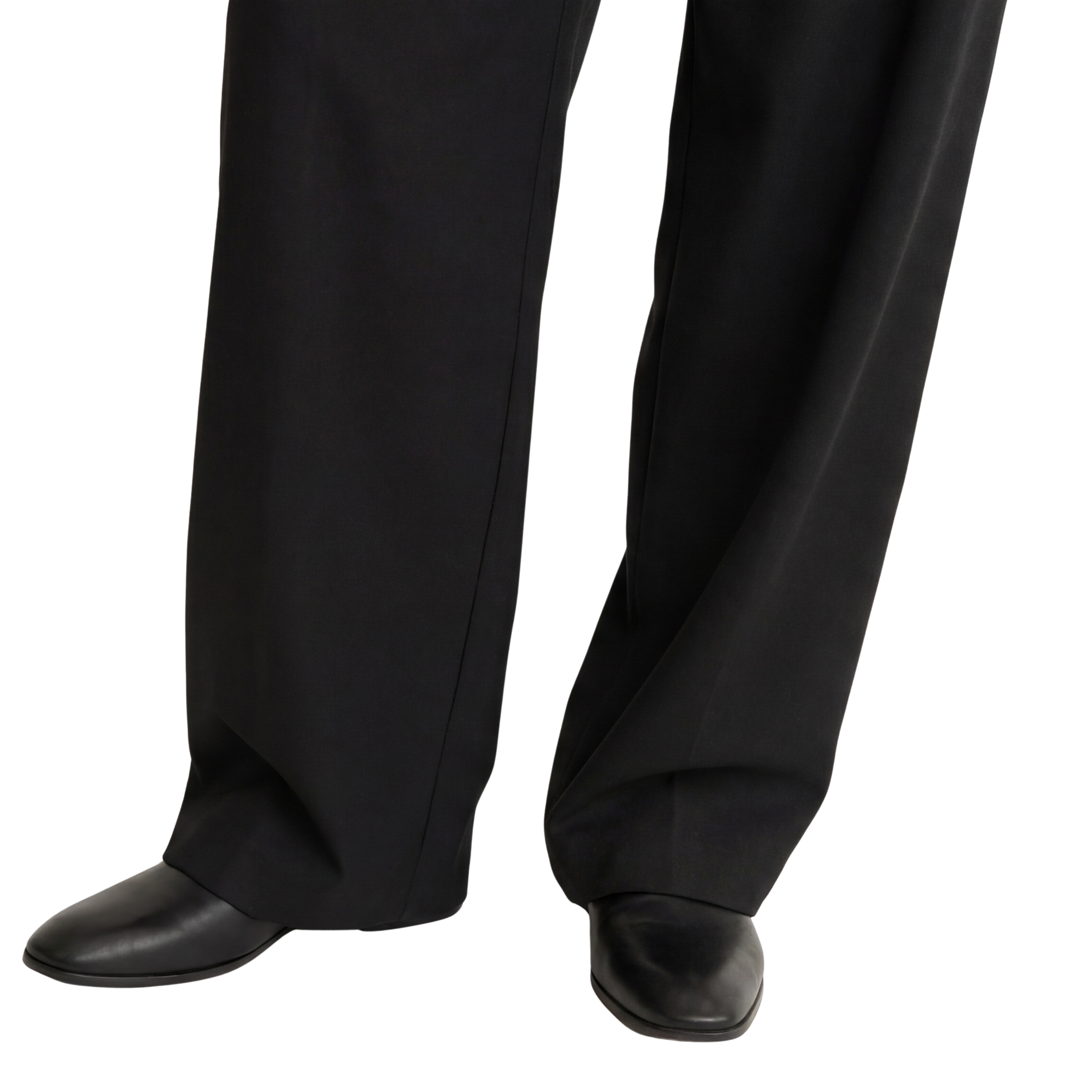 Relaxed Fit Pleated Trousers