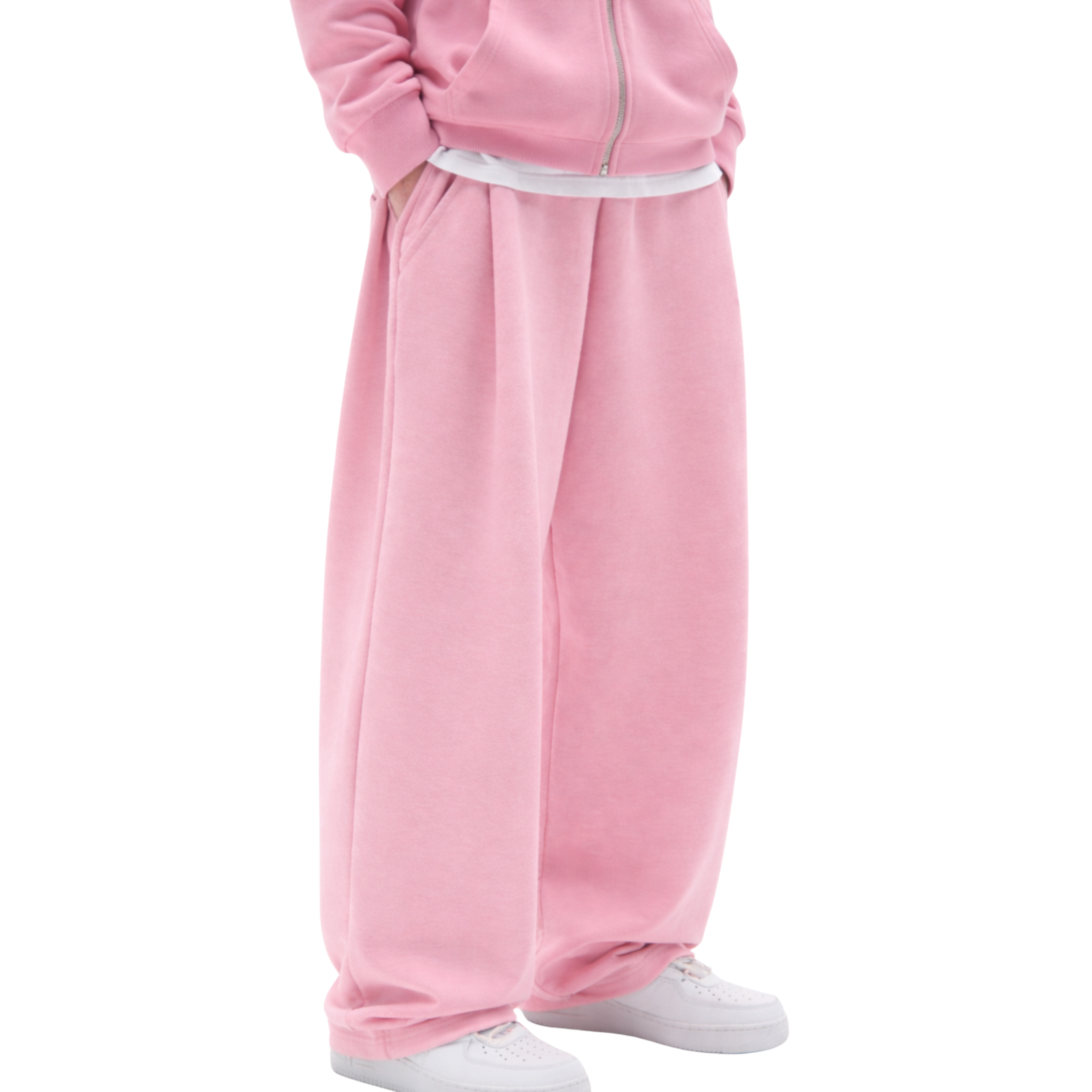 Two Tuck Pants (Pink)