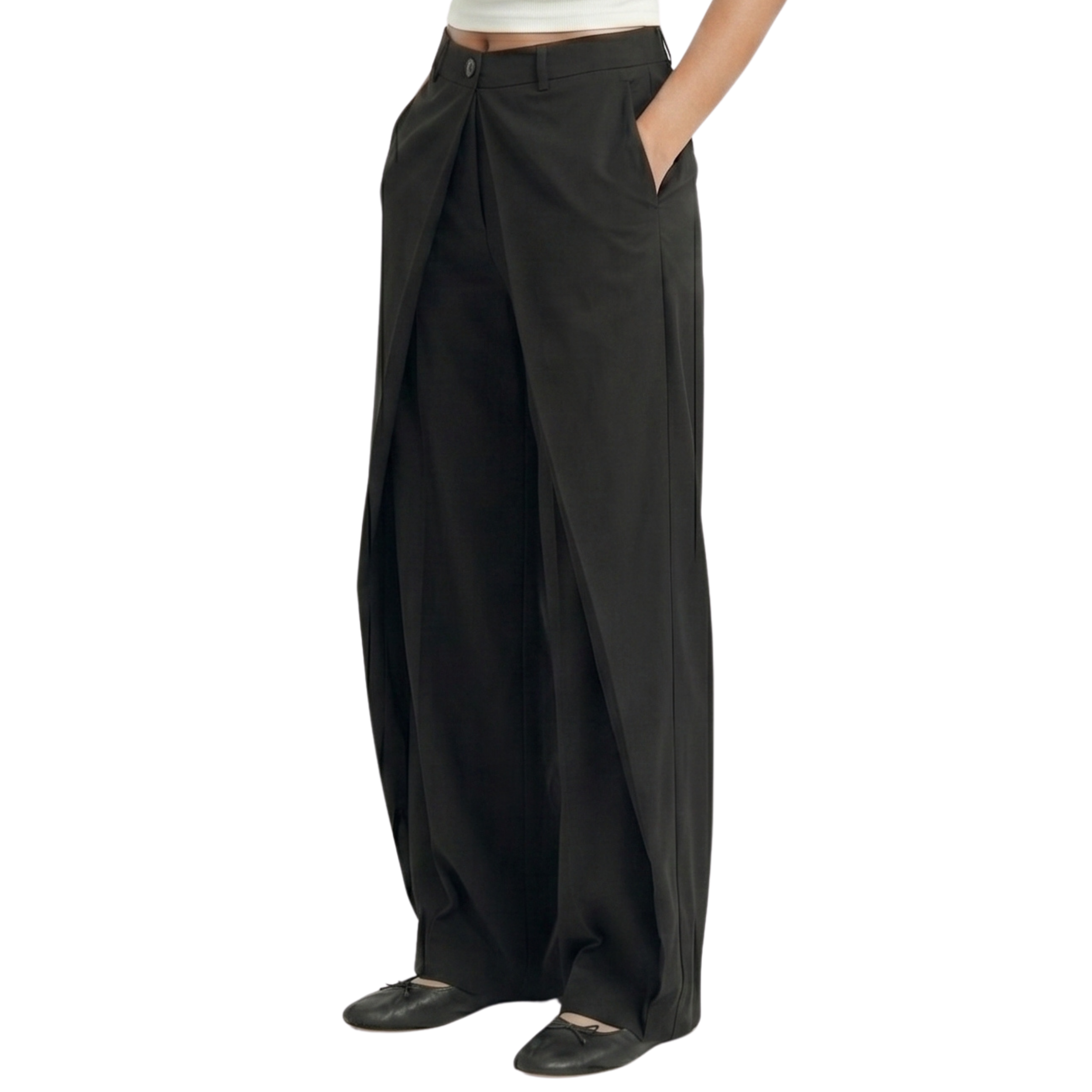 Pleated Flow Trousers
