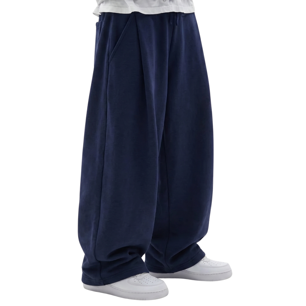Two Tuck Pants (Navy)