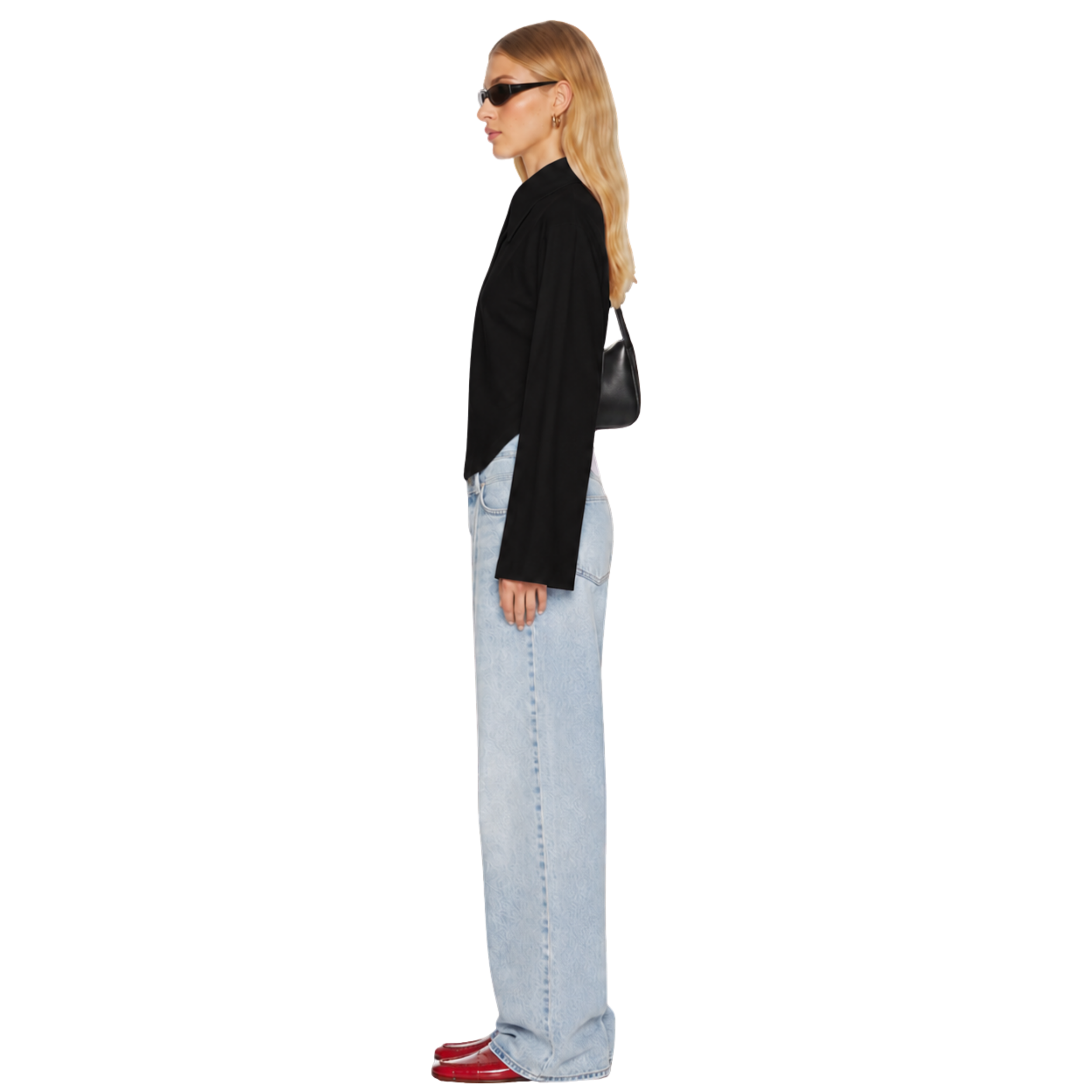 The Refined Polo T-shirt (Black)