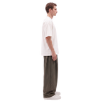 Pinstripe Two Tuck Pants (olive)