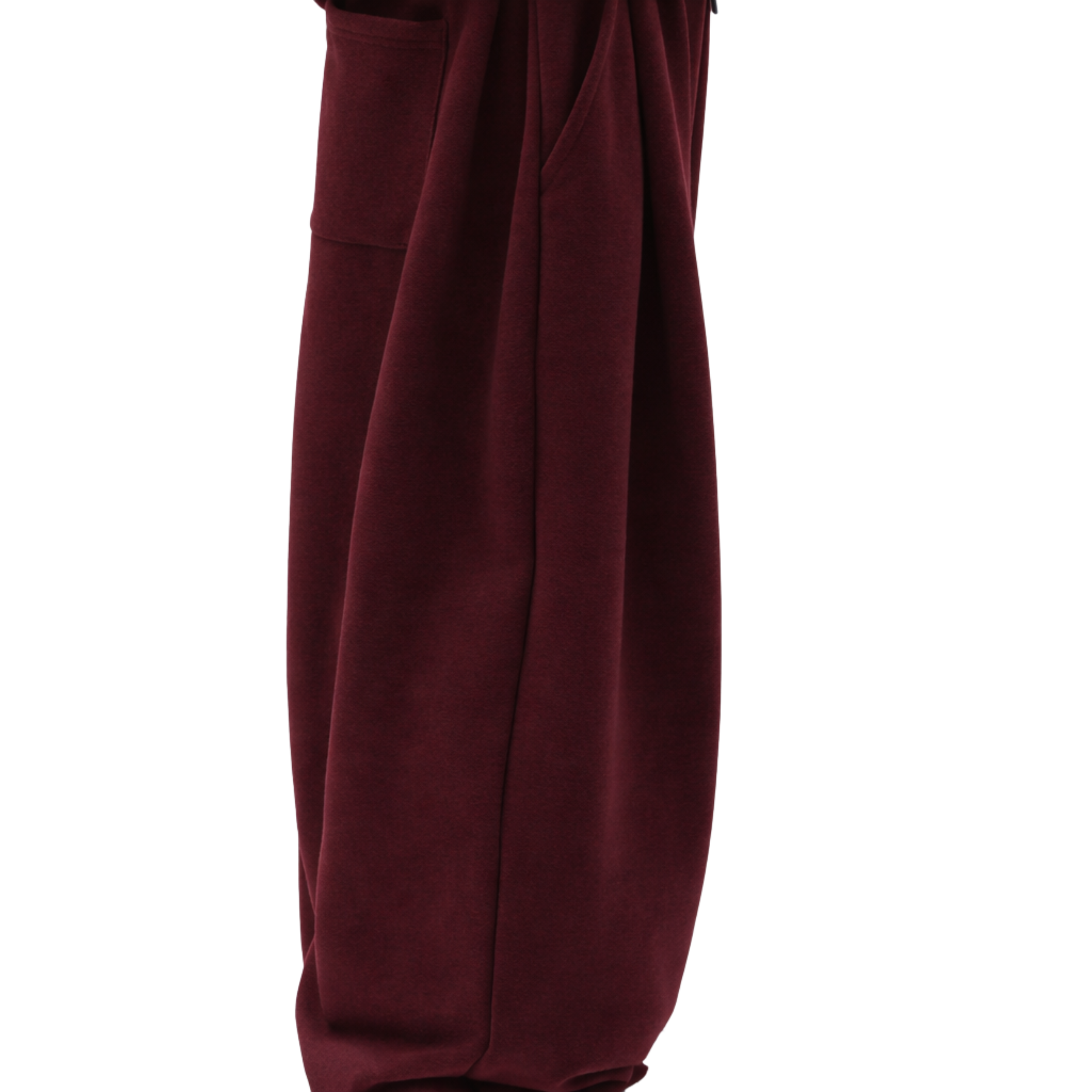 Two Tuck Pants (Burgundy)