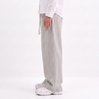 Sidefold Striped Pants (Black & White)