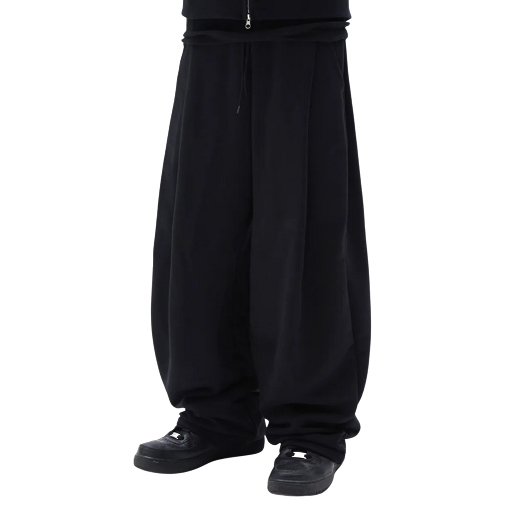 Two Tuck Pants (Black)