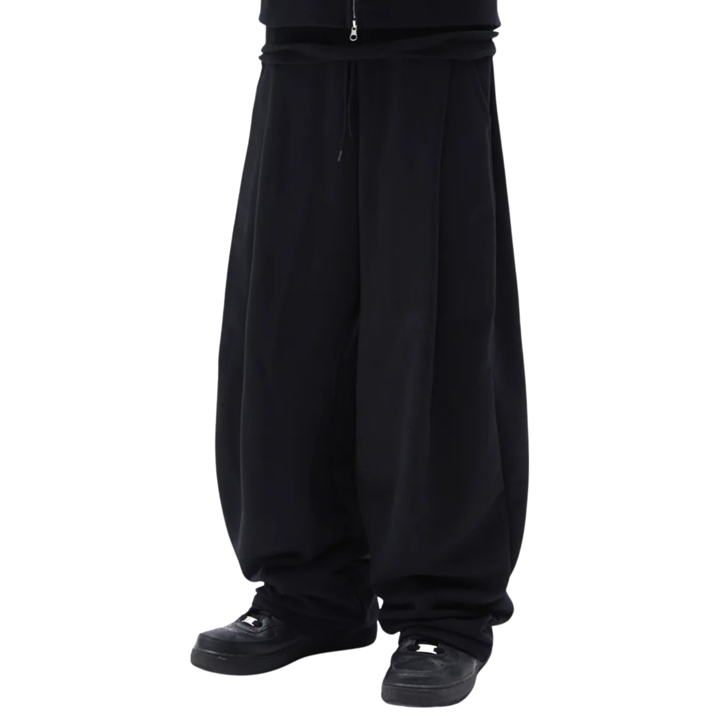 Two Tuck Pants (Black)