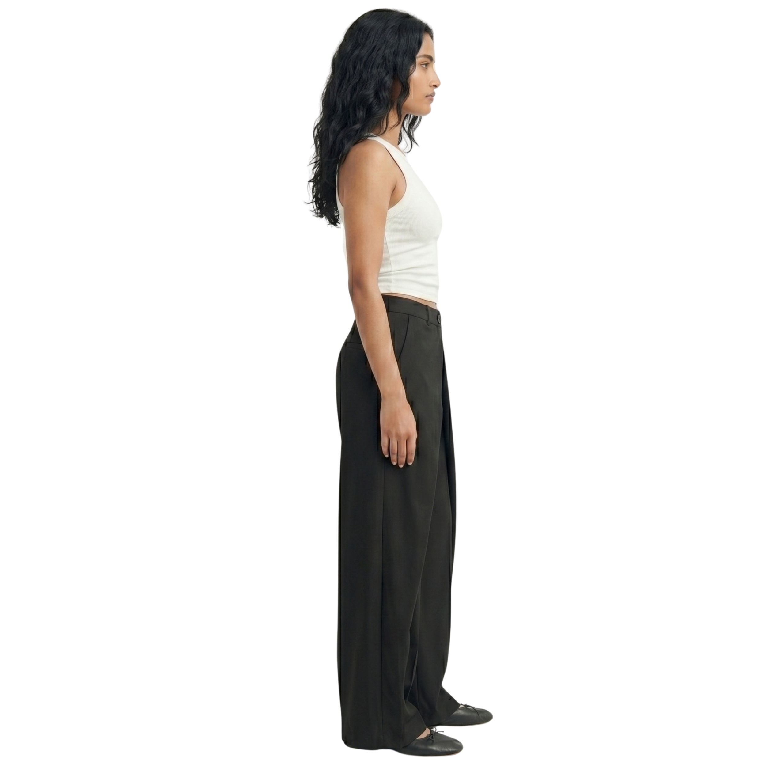 Pleated Flow Trousers