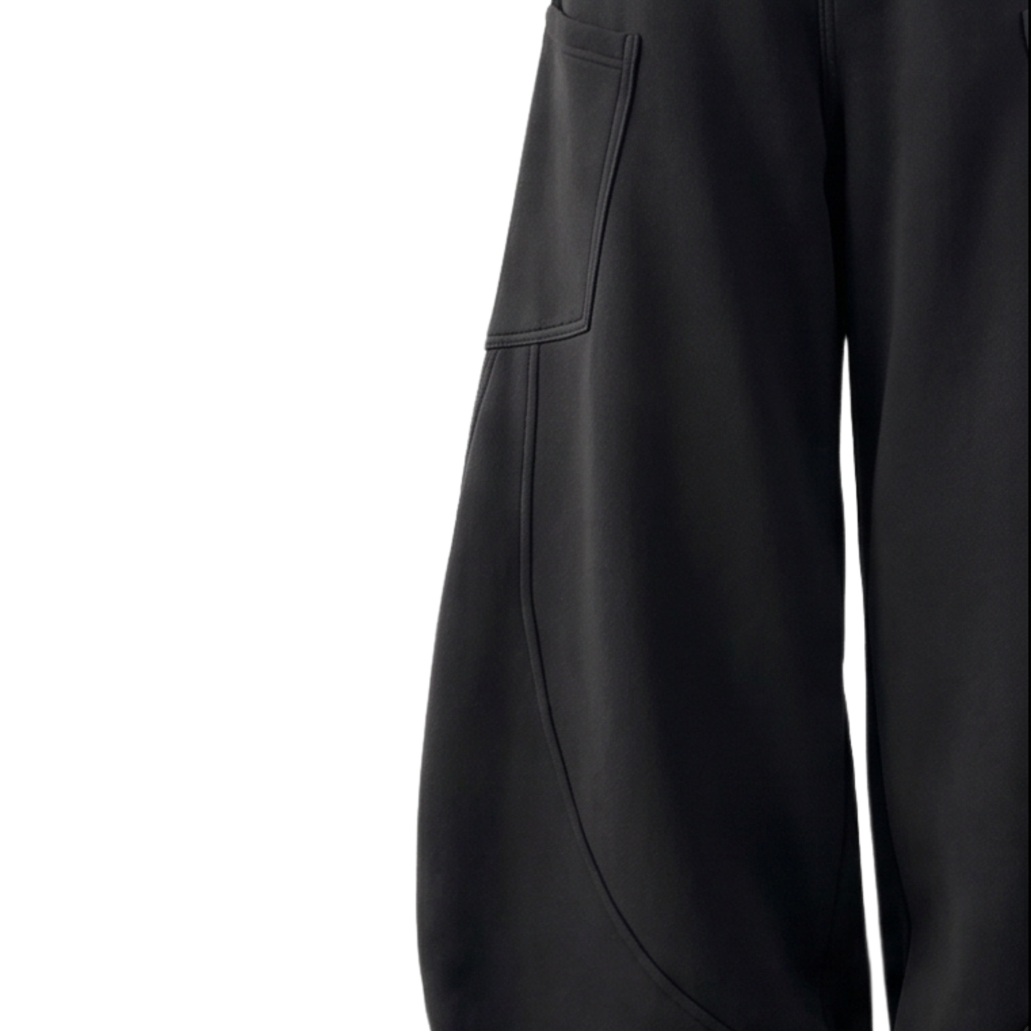THE SILHOUETTE SWEATPANTS (Black)