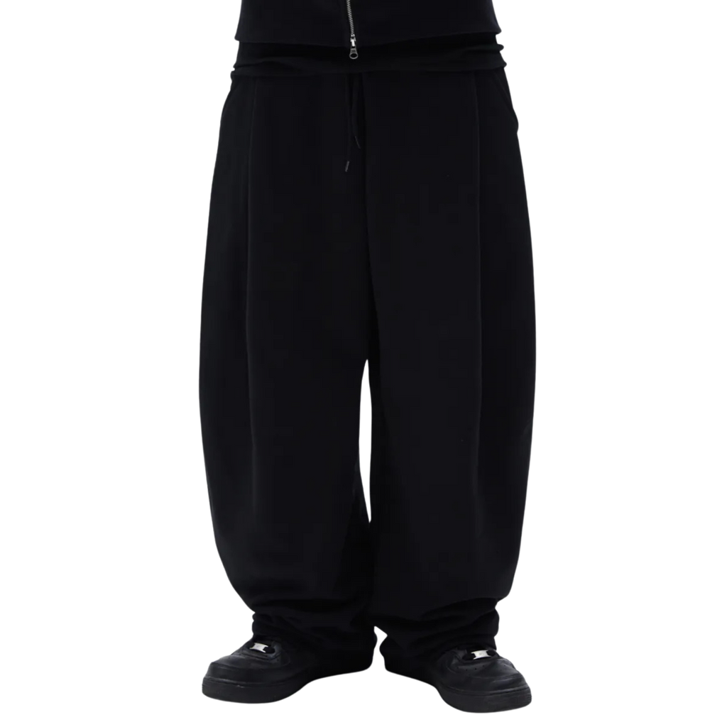 Two Tuck Pants (Black)