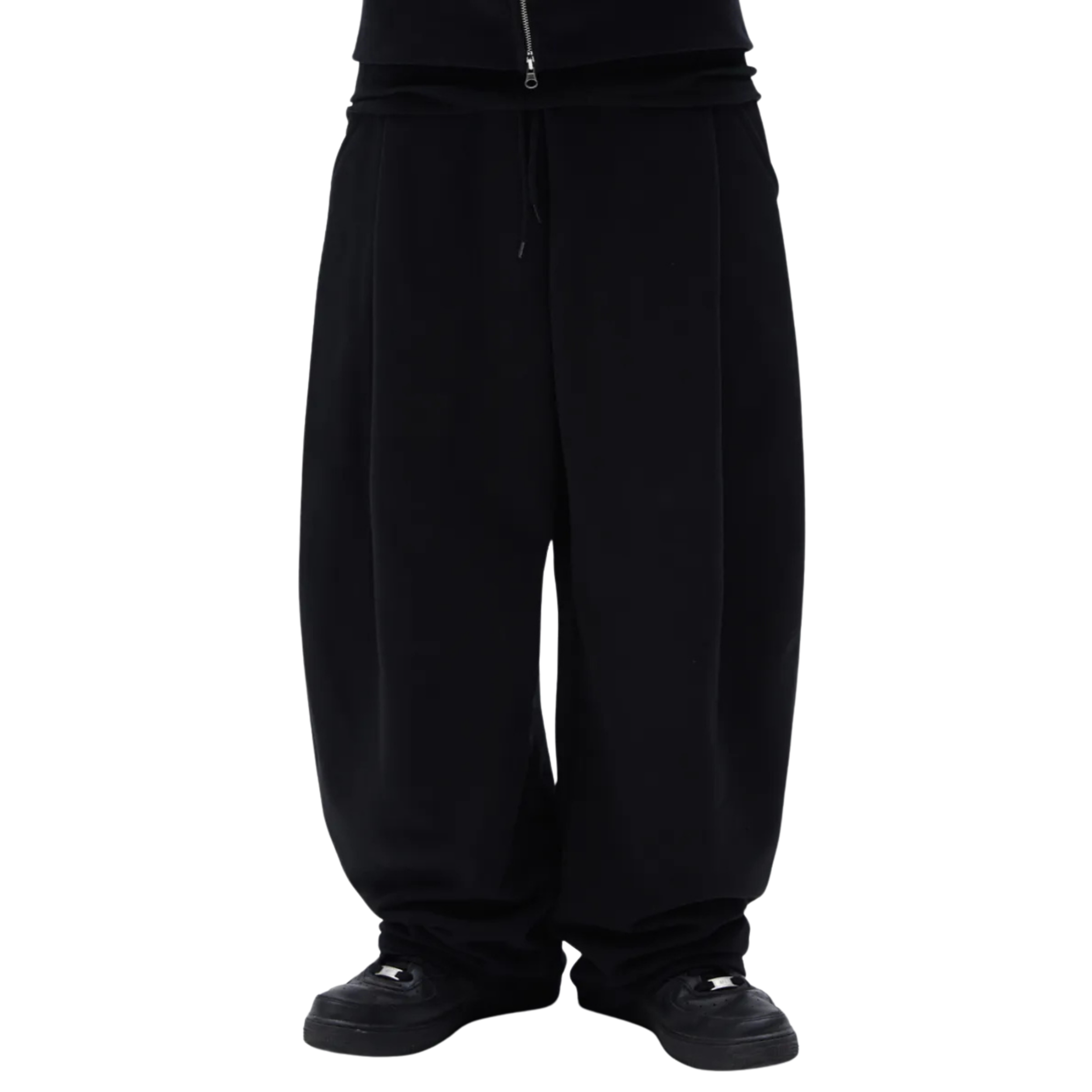 Two Tuck Pants (Black)