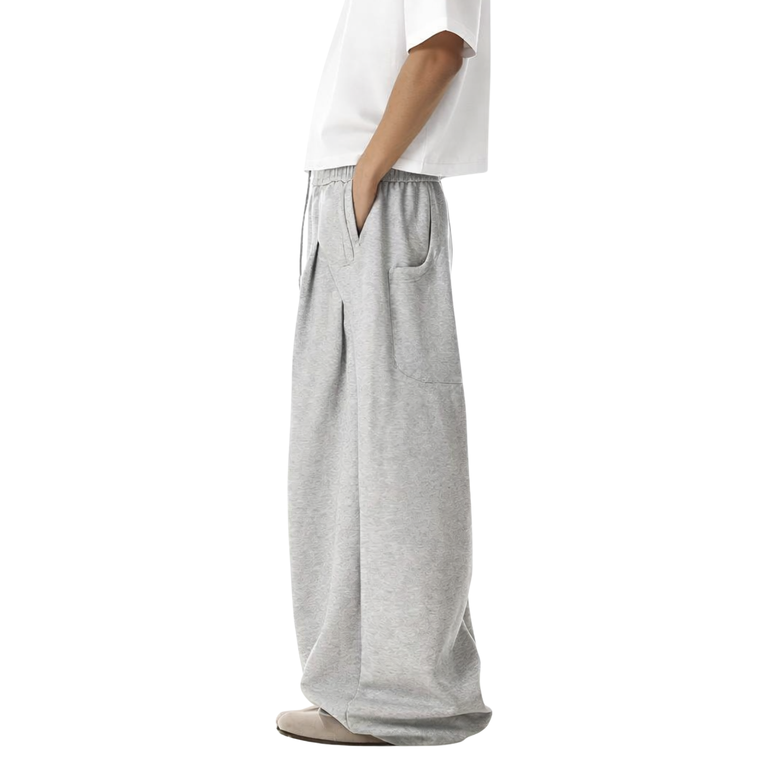 Quad Tuck Pants