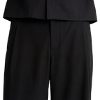 Relaxed Fit Pleated Trousers