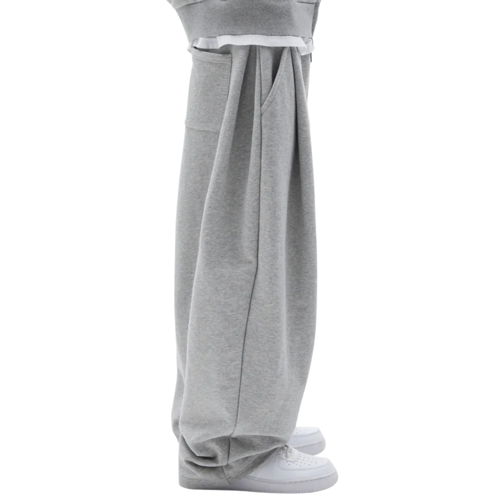 Two Tuck Pants (Grey)