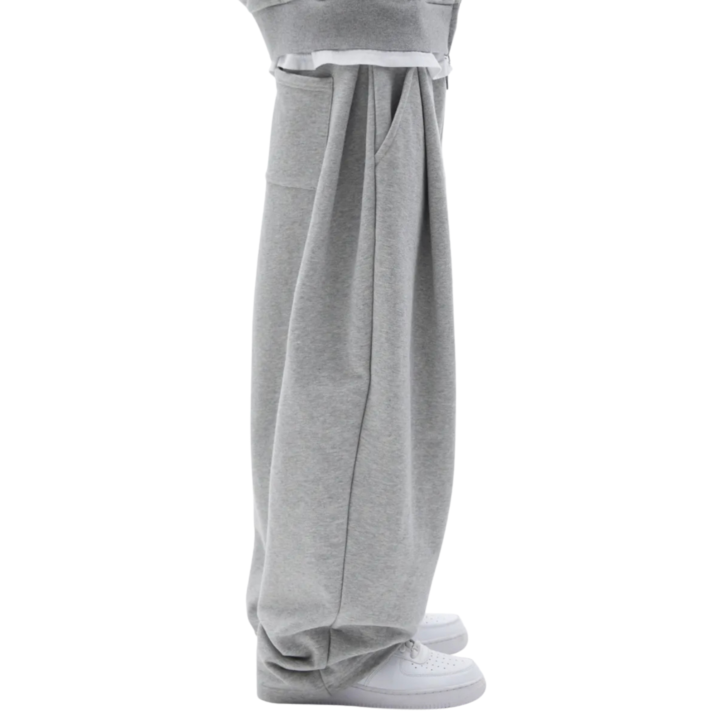 Two Tuck Pants (Grey)