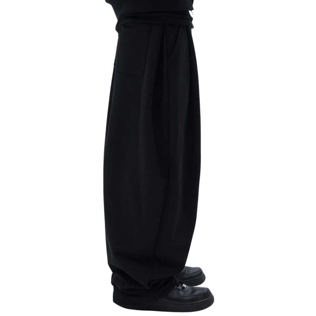 Two Tuck Pants (Black)
