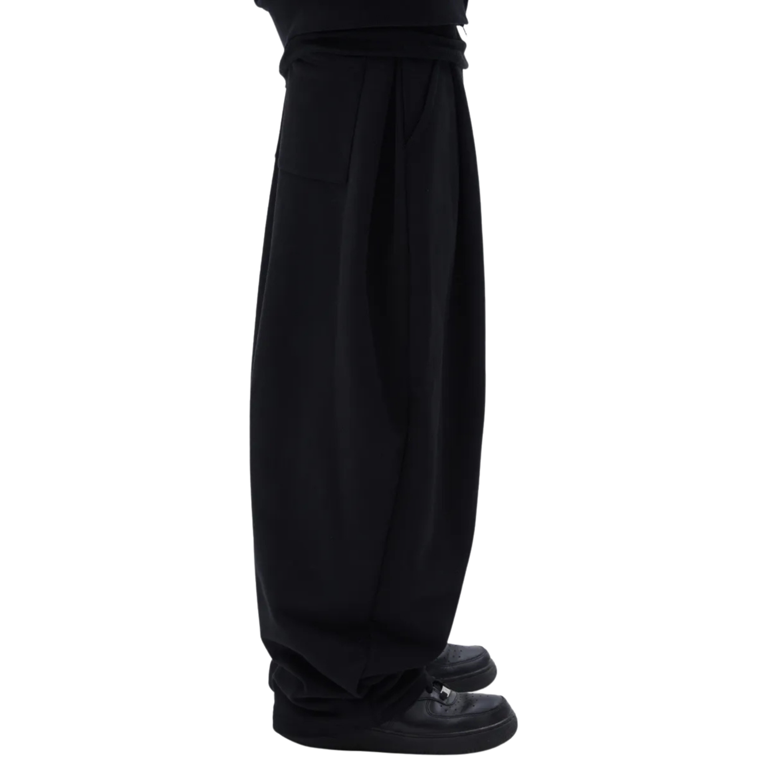 Two Tuck Pants (Black)