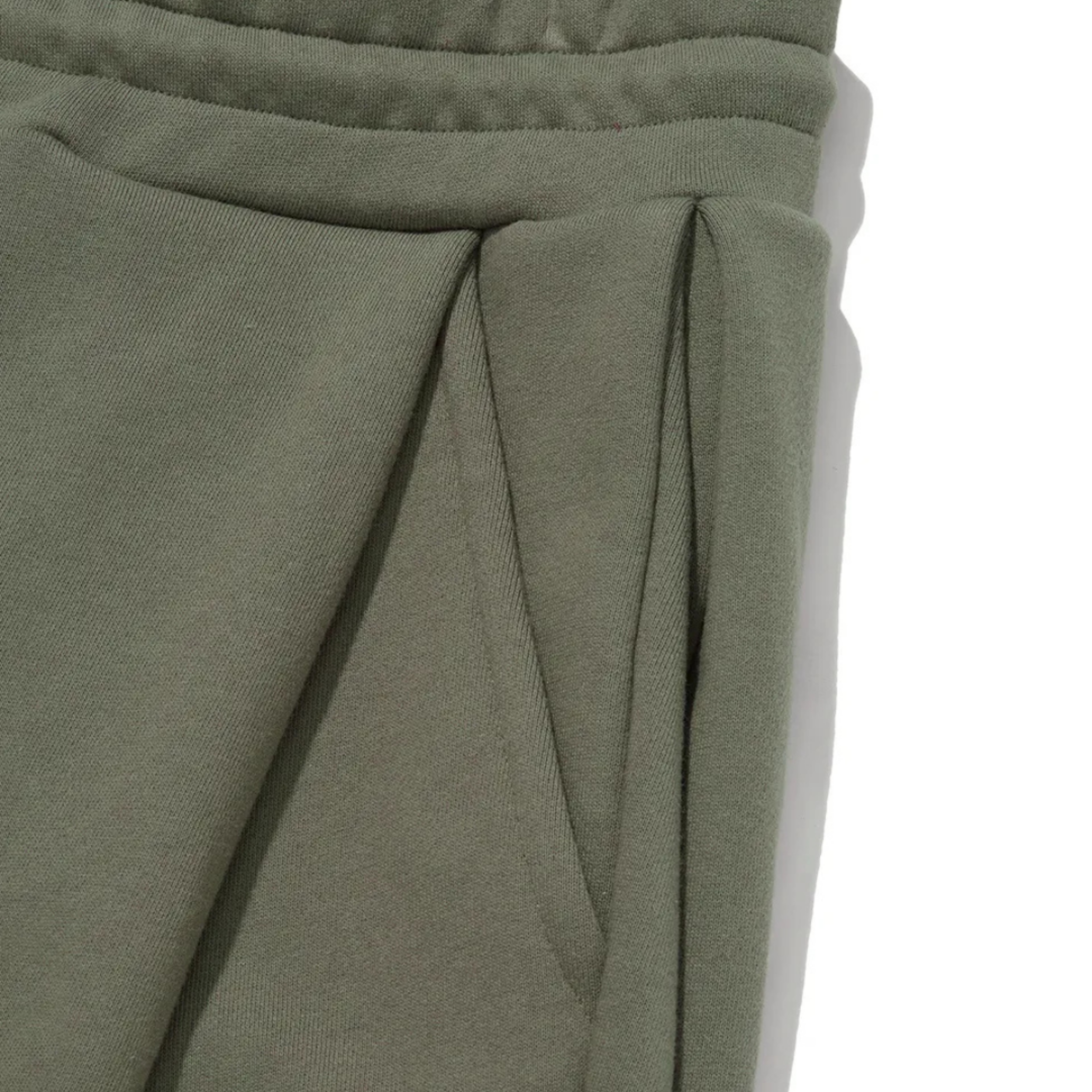 Two Tuck Pants (Dark Olive)