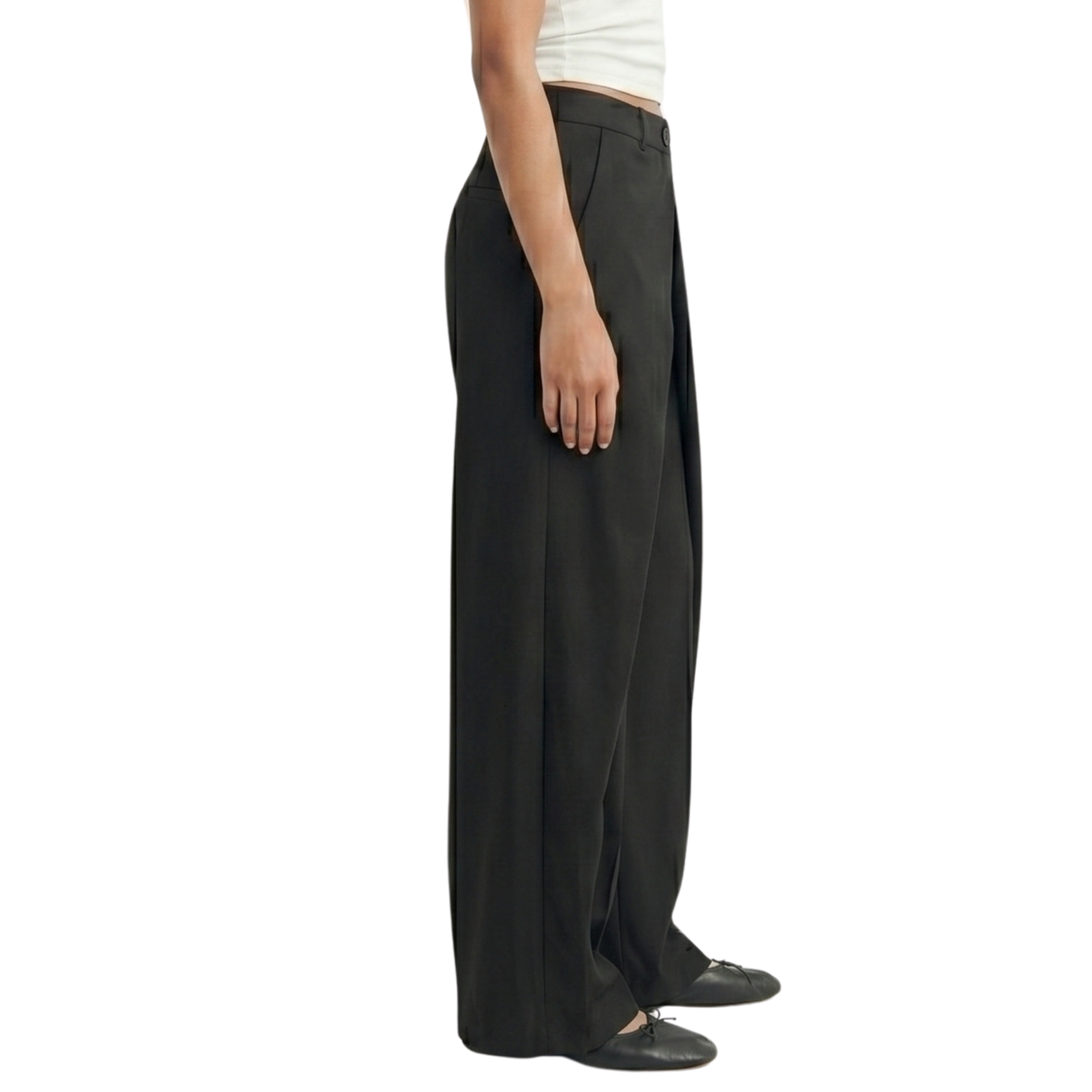 Pleated Flow Trousers