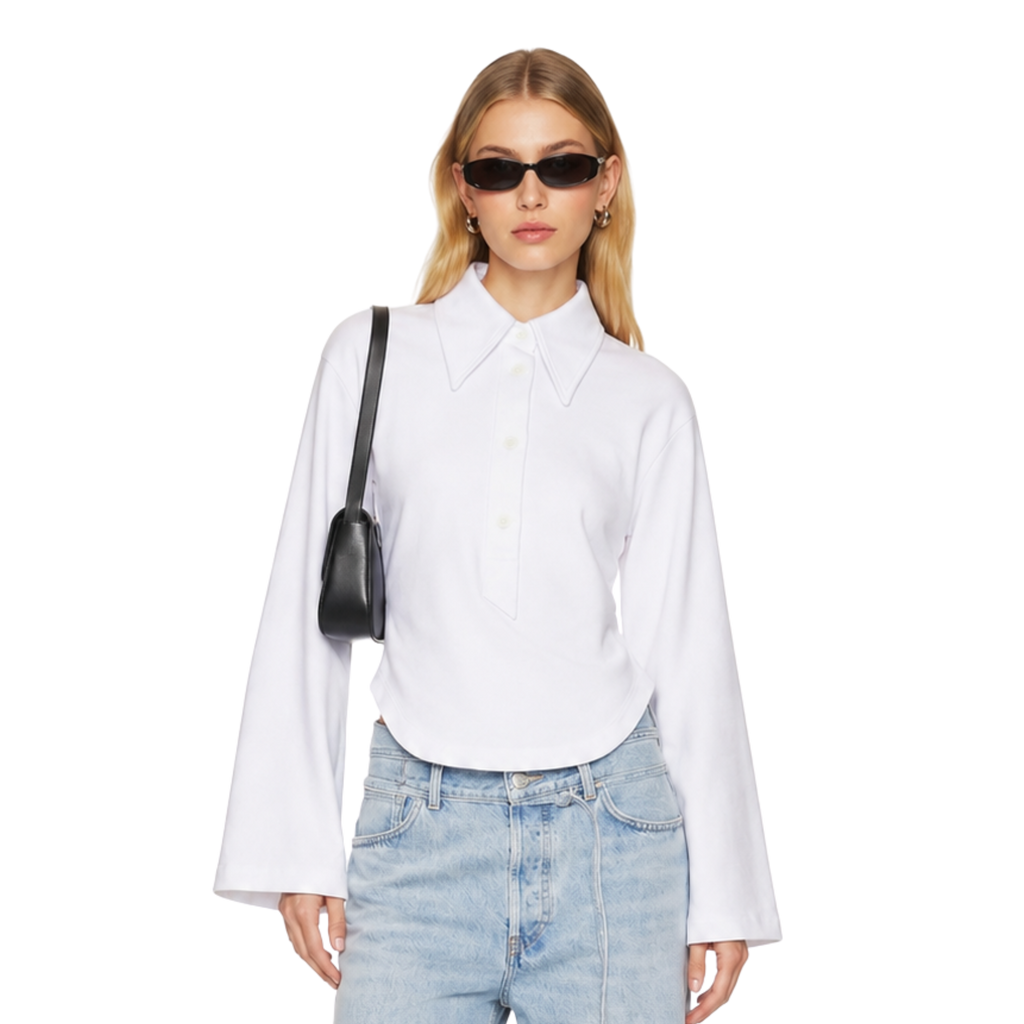 The Refined Polo T-shirt (White)