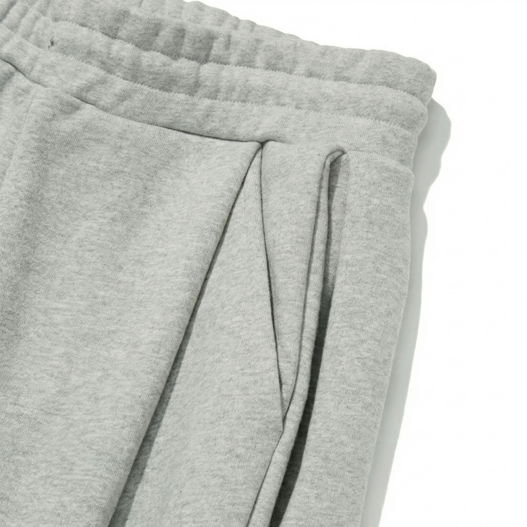 Two Tuck Pants (Grey)