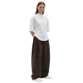 Two Tuck Pants (Brown)