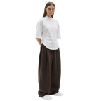 Two Tuck Pants (Brown)